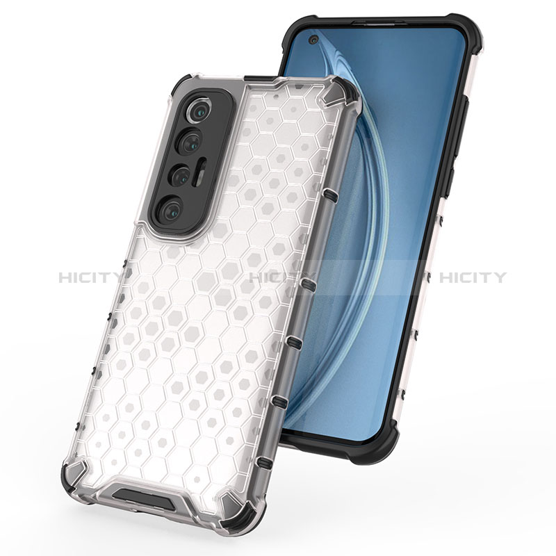 Coque Rebord Contour Silicone et Vitre Transparente Housse Etui 360 Degres AM2 pour Xiaomi Mi 10S 5G Plus