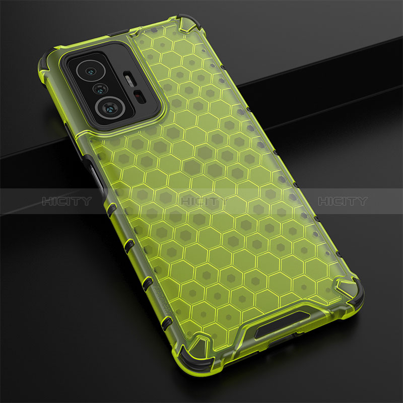 Coque Rebord Contour Silicone et Vitre Transparente Housse Etui 360 Degres AM2 pour Xiaomi Mi 11T 5G Plus