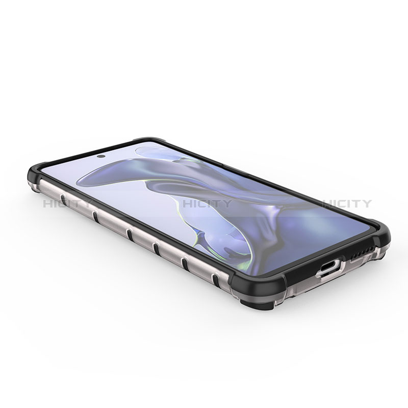 Coque Rebord Contour Silicone et Vitre Transparente Housse Etui 360 Degres AM2 pour Xiaomi Mi 11T Pro 5G Plus