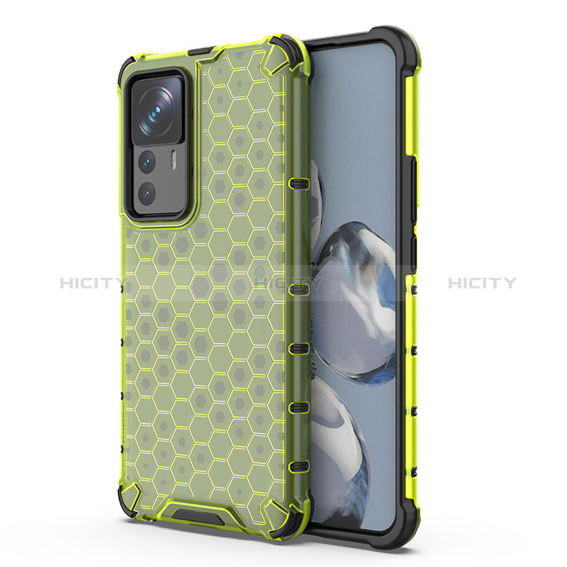 Coque Rebord Contour Silicone et Vitre Transparente Housse Etui 360 Degres AM2 pour Xiaomi Mi 12T Pro 5G Plus