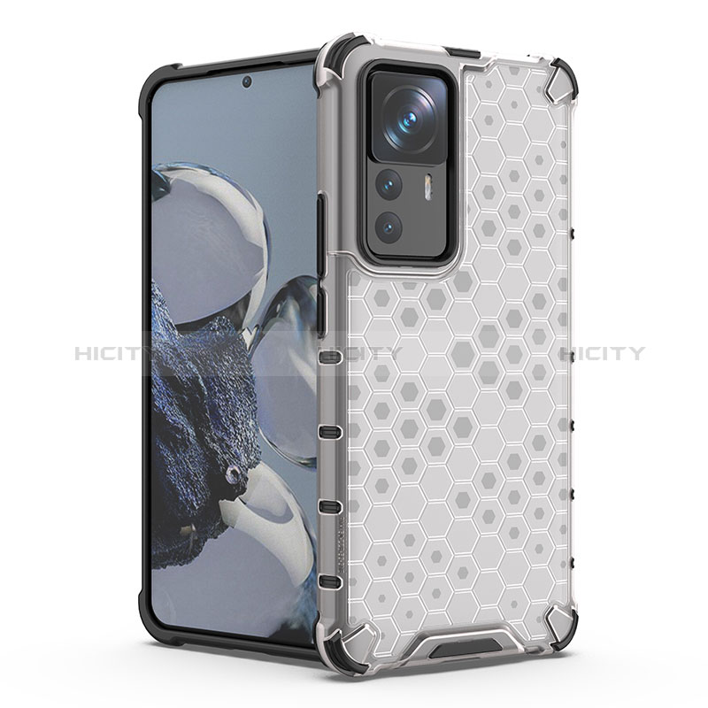 Coque Rebord Contour Silicone et Vitre Transparente Housse Etui 360 Degres AM2 pour Xiaomi Mi 12T Pro 5G Plus