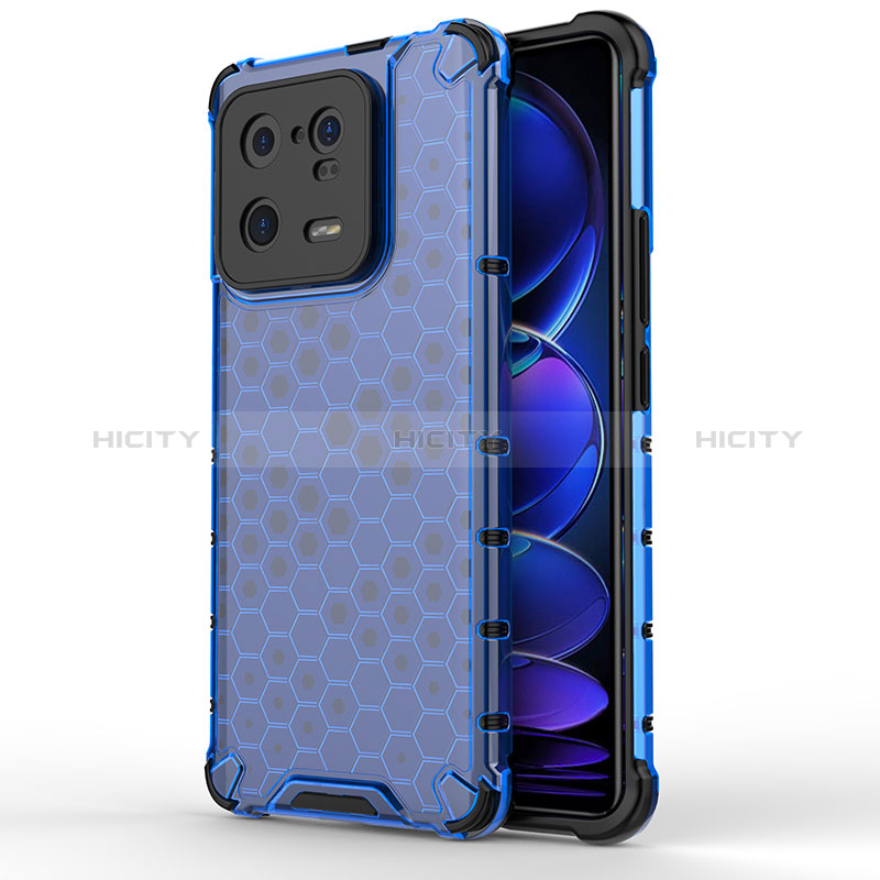 Coque Rebord Contour Silicone et Vitre Transparente Housse Etui 360 Degres AM2 pour Xiaomi Mi 13 Pro 5G Plus