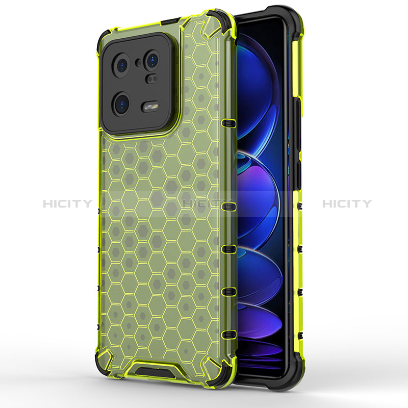 Coque Rebord Contour Silicone et Vitre Transparente Housse Etui 360 Degres AM2 pour Xiaomi Mi 13 Pro 5G Plus