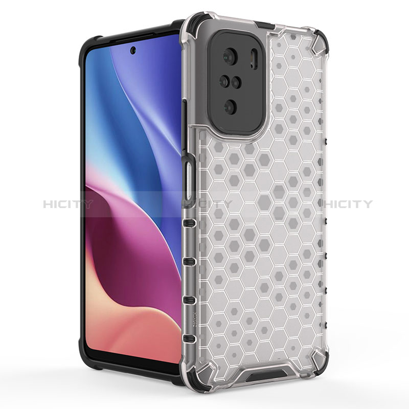 Coque Rebord Contour Silicone et Vitre Transparente Housse Etui 360 Degres AM2 pour Xiaomi Poco F3 5G Plus