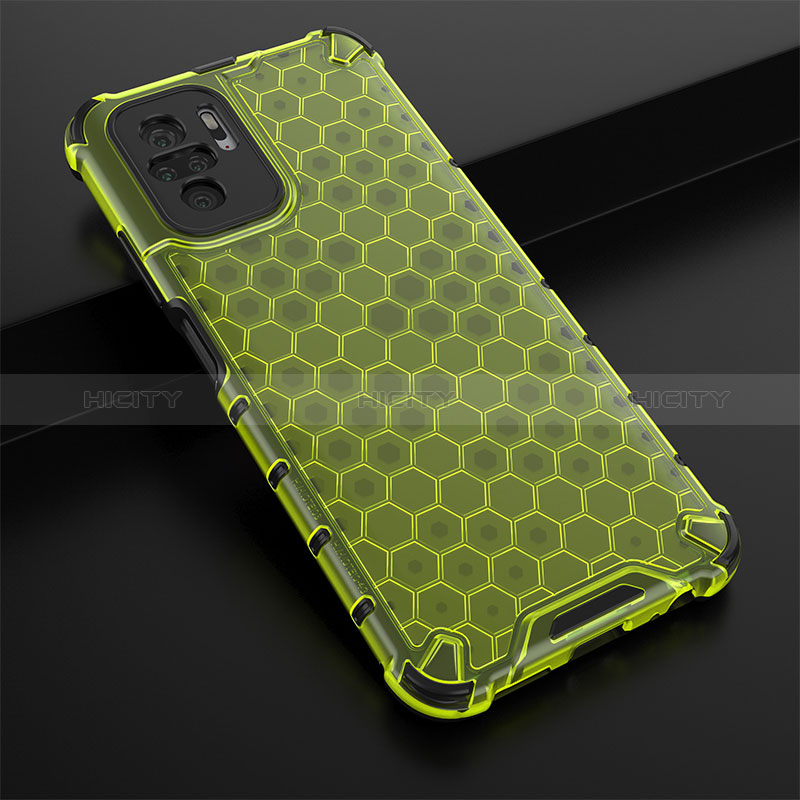 Coque Rebord Contour Silicone et Vitre Transparente Housse Etui 360 Degres AM2 pour Xiaomi Poco M5S Plus