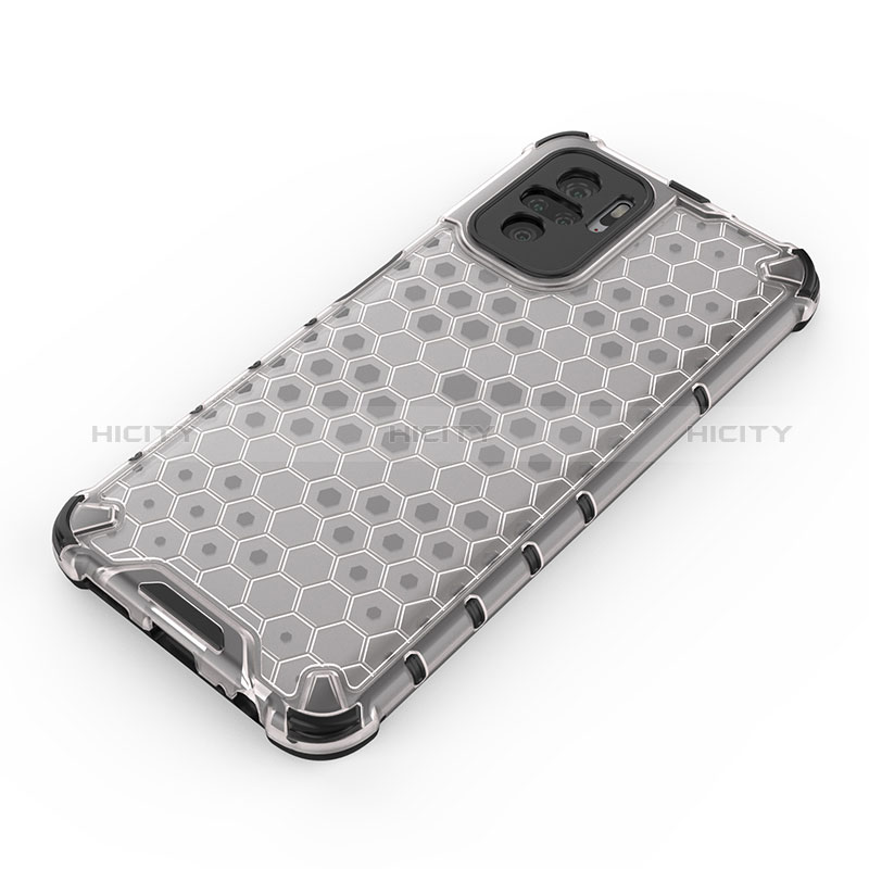 Coque Rebord Contour Silicone et Vitre Transparente Housse Etui 360 Degres AM2 pour Xiaomi Poco M5S Plus