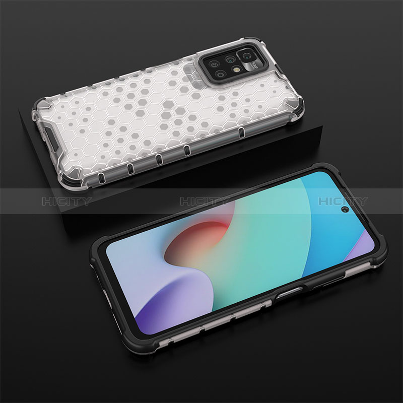 Coque Rebord Contour Silicone et Vitre Transparente Housse Etui 360 Degres AM2 pour Xiaomi Redmi 10 (2022) Plus