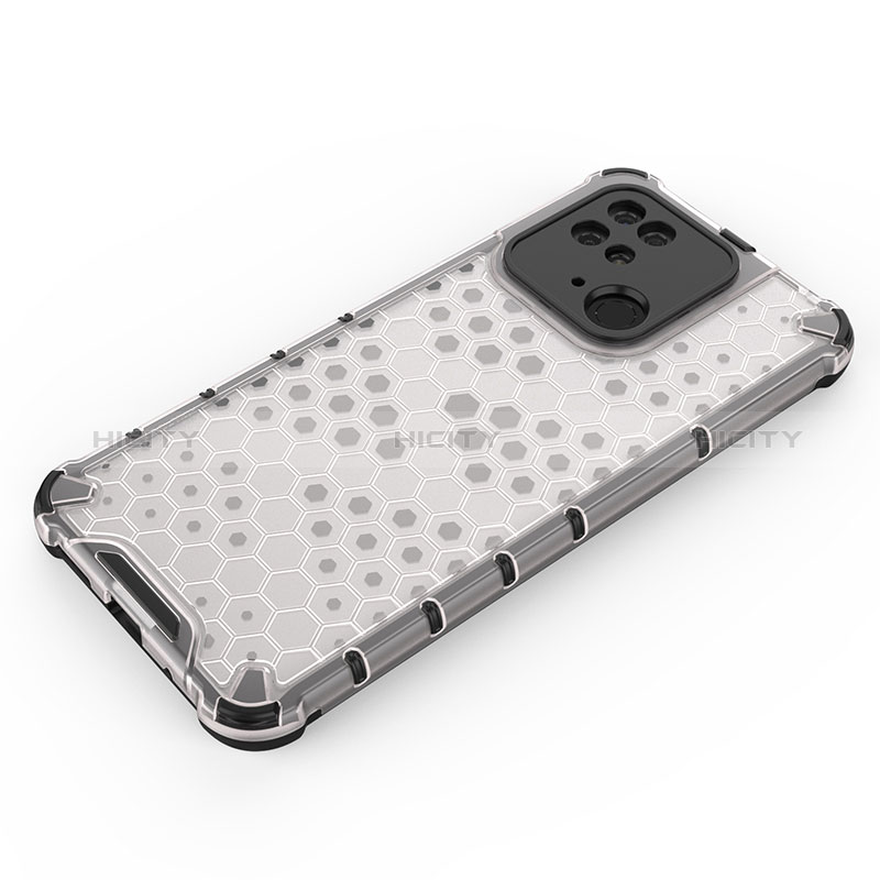 Coque Rebord Contour Silicone et Vitre Transparente Housse Etui 360 Degres AM2 pour Xiaomi Redmi 10 Power Plus