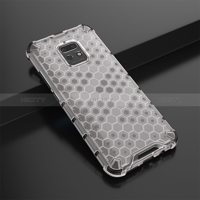 Coque Rebord Contour Silicone et Vitre Transparente Housse Etui 360 Degres AM2 pour Xiaomi Redmi 10X 5G Plus