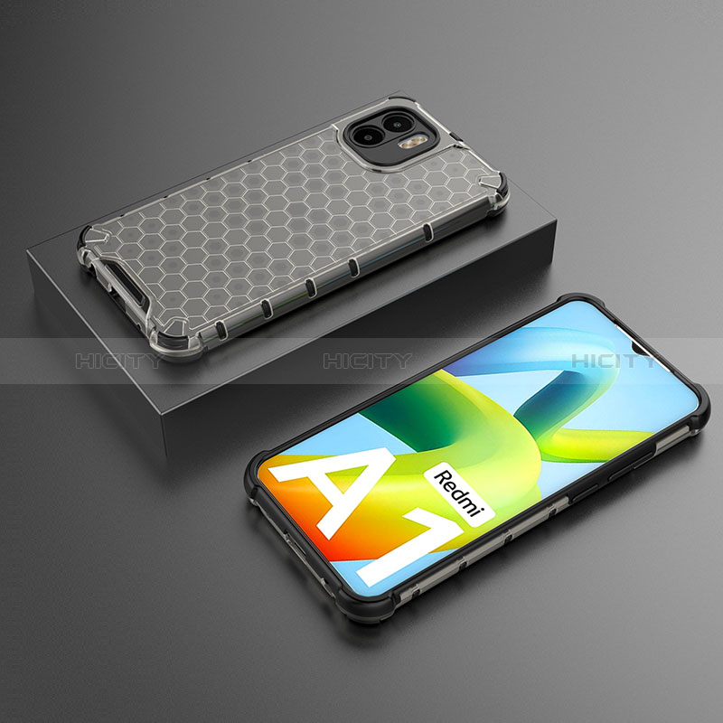 Coque Rebord Contour Silicone et Vitre Transparente Housse Etui 360 Degres AM2 pour Xiaomi Redmi A1 Plus