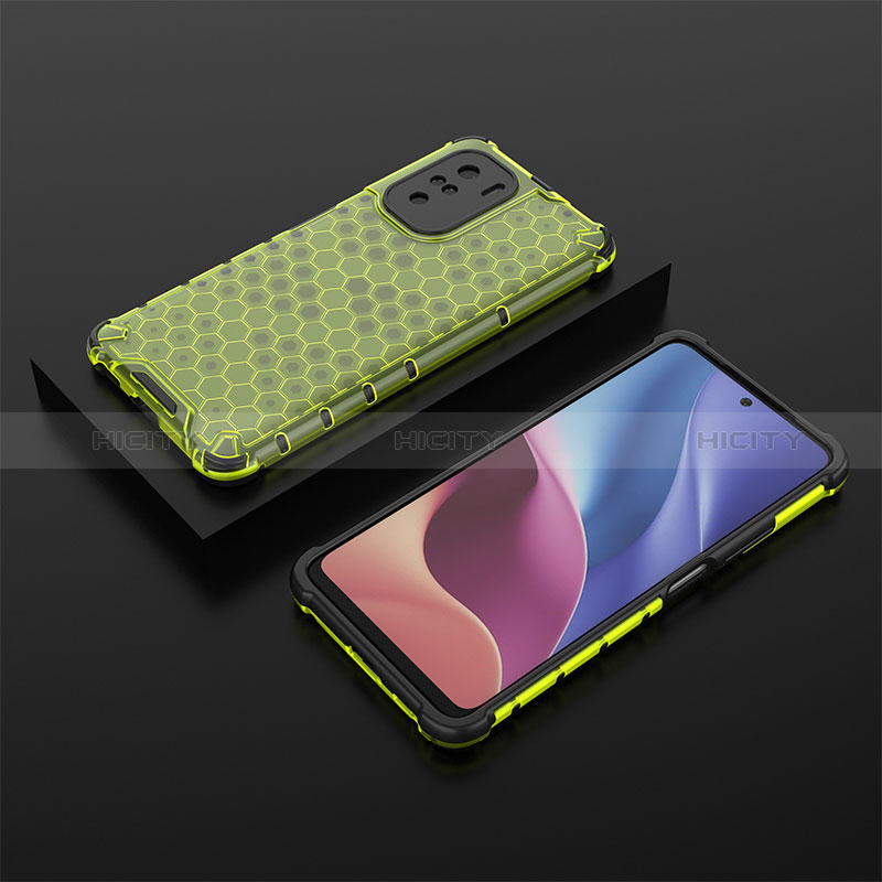 Coque Rebord Contour Silicone et Vitre Transparente Housse Etui 360 Degres AM2 pour Xiaomi Redmi K40 5G Plus