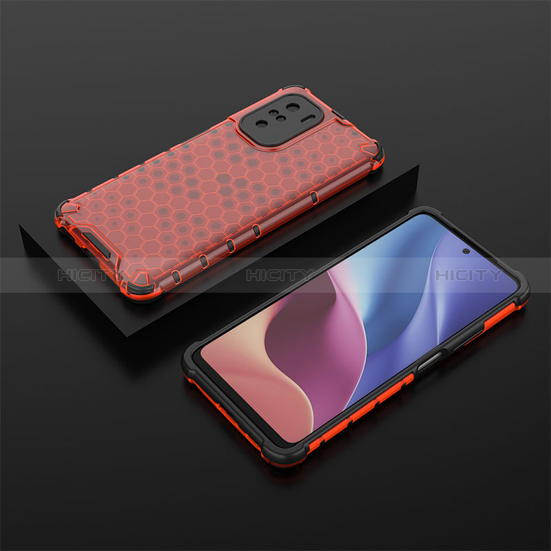 Coque Rebord Contour Silicone et Vitre Transparente Housse Etui 360 Degres AM2 pour Xiaomi Redmi K40 5G Plus