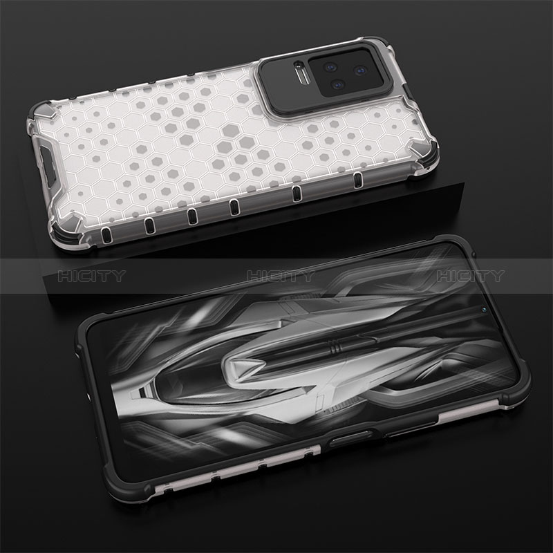 Coque Rebord Contour Silicone et Vitre Transparente Housse Etui 360 Degres AM2 pour Xiaomi Redmi K50 5G Plus