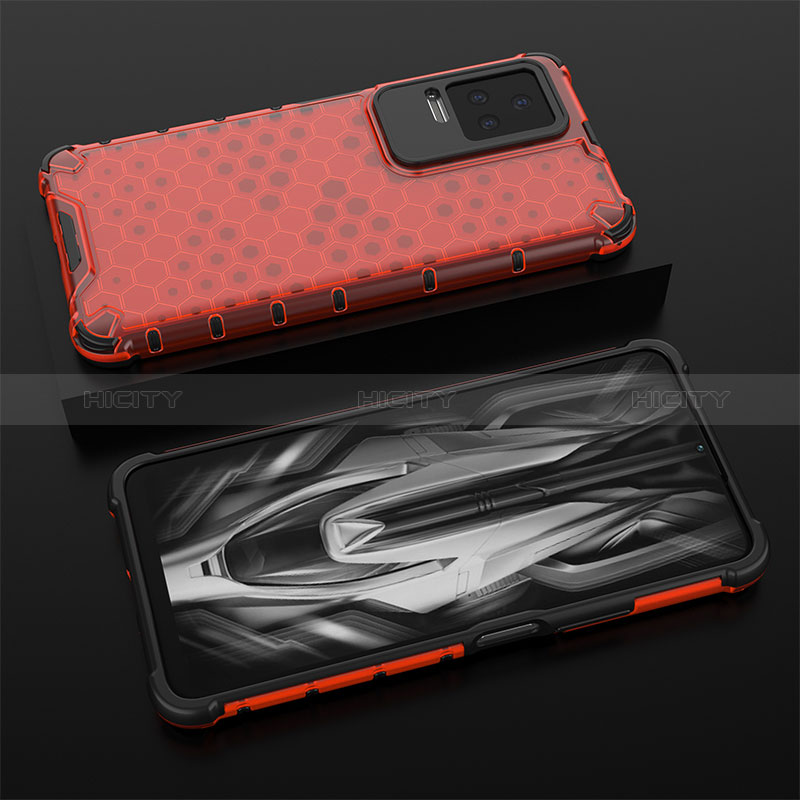 Coque Rebord Contour Silicone et Vitre Transparente Housse Etui 360 Degres AM2 pour Xiaomi Redmi K50 5G Plus