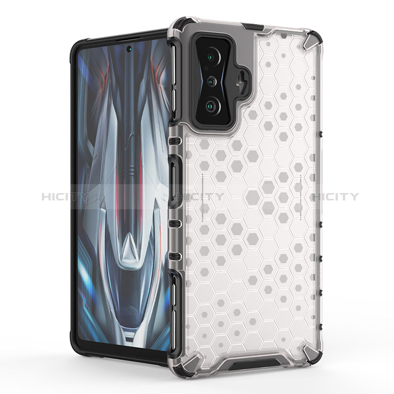 Coque Rebord Contour Silicone et Vitre Transparente Housse Etui 360 Degres AM2 pour Xiaomi Redmi K50 Gaming 5G Plus