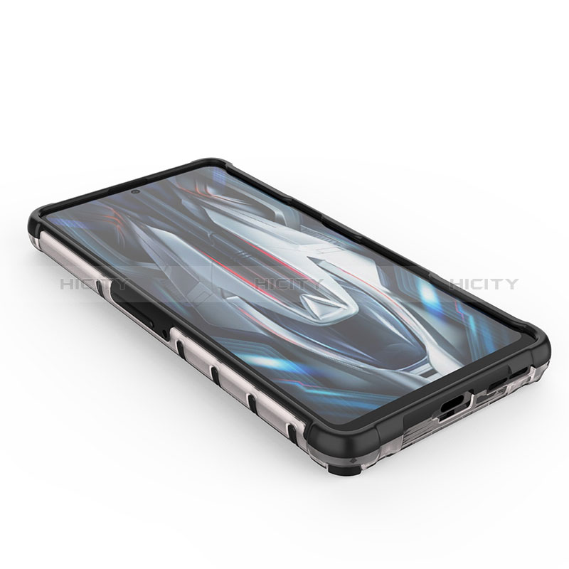 Coque Rebord Contour Silicone et Vitre Transparente Housse Etui 360 Degres AM2 pour Xiaomi Redmi K50 Gaming 5G Plus