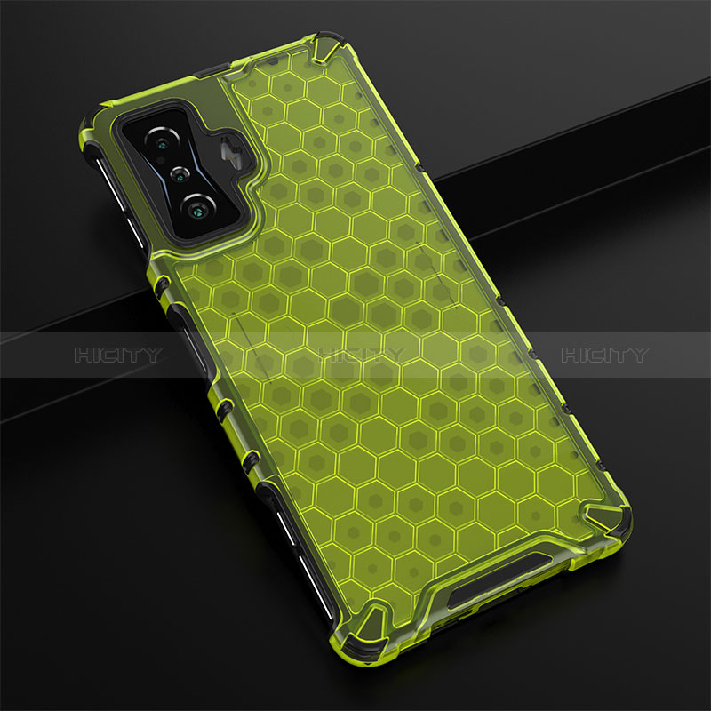 Coque Rebord Contour Silicone et Vitre Transparente Housse Etui 360 Degres AM2 pour Xiaomi Redmi K50 Gaming AMG F1 5G Plus