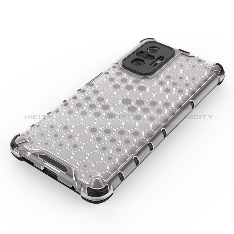 Coque Rebord Contour Silicone et Vitre Transparente Housse Etui 360 Degres AM2 pour Xiaomi Redmi Note 10 Pro 4G Plus