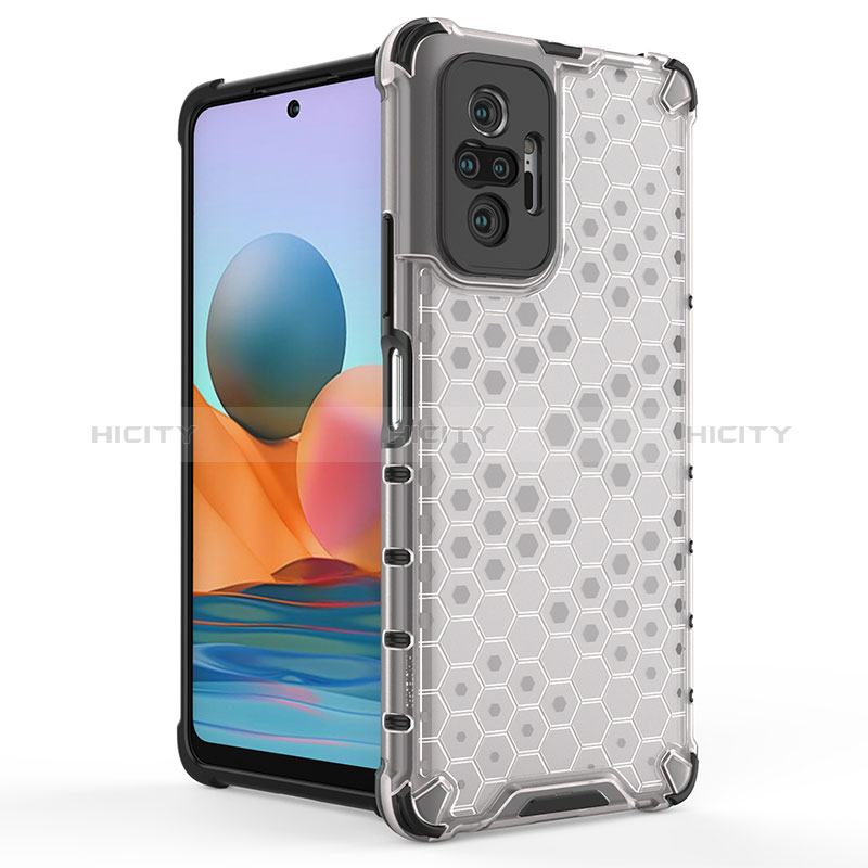 Coque Rebord Contour Silicone et Vitre Transparente Housse Etui 360 Degres AM2 pour Xiaomi Redmi Note 10 Pro Max Plus