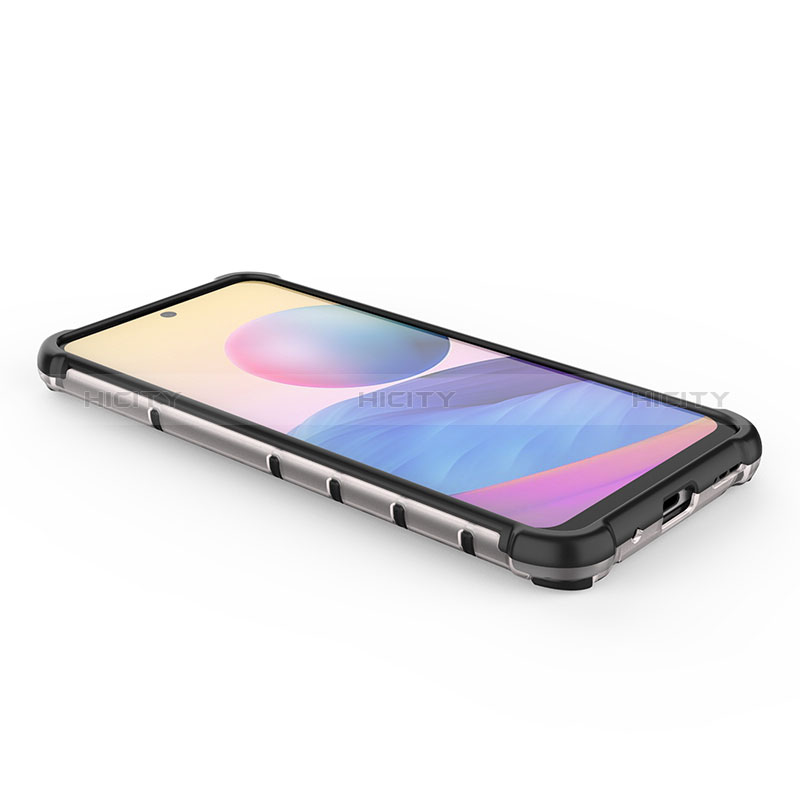 Coque Rebord Contour Silicone et Vitre Transparente Housse Etui 360 Degres AM2 pour Xiaomi Redmi Note 10T 5G Plus