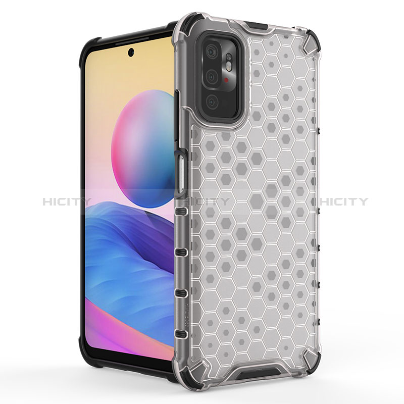 Coque Rebord Contour Silicone et Vitre Transparente Housse Etui 360 Degres AM2 pour Xiaomi Redmi Note 10T 5G Plus