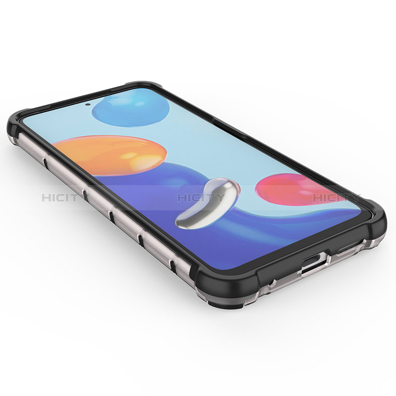 Coque Rebord Contour Silicone et Vitre Transparente Housse Etui 360 Degres AM2 pour Xiaomi Redmi Note 11 4G (2022) Plus