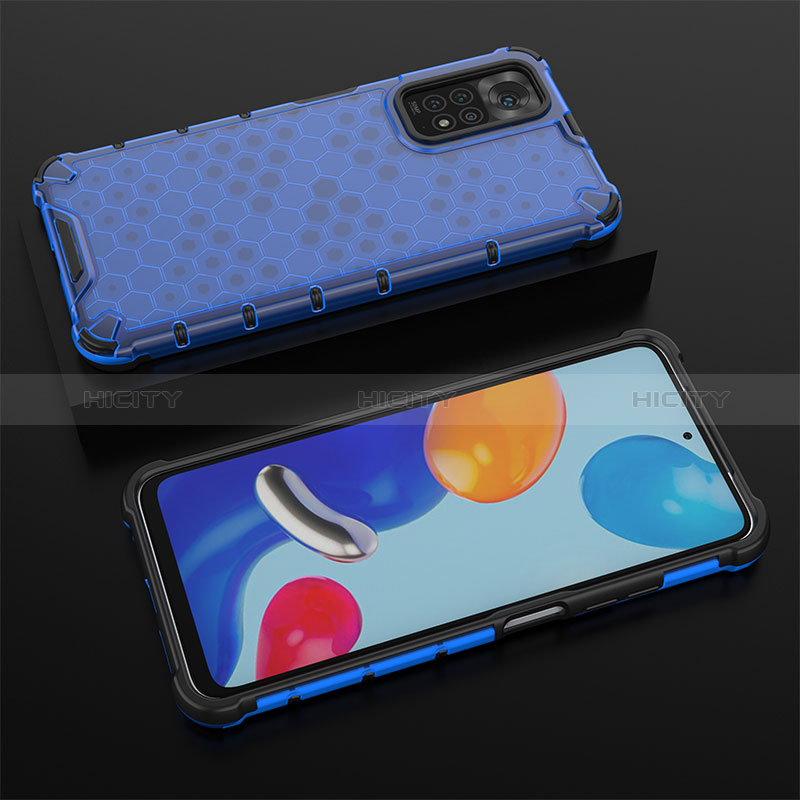 Coque Rebord Contour Silicone et Vitre Transparente Housse Etui 360 Degres AM2 pour Xiaomi Redmi Note 11S 4G Plus