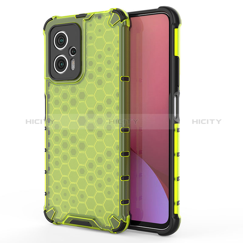 Coque Rebord Contour Silicone et Vitre Transparente Housse Etui 360 Degres AM2 pour Xiaomi Redmi Note 11T Pro 5G Plus