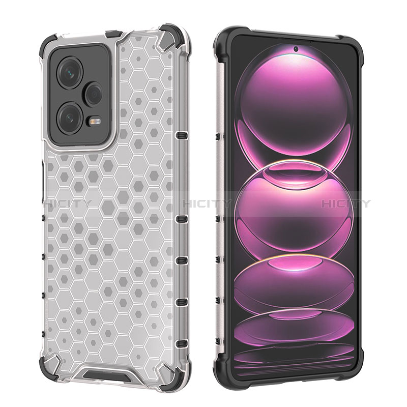 Coque Rebord Contour Silicone et Vitre Transparente Housse Etui 360 Degres AM2 pour Xiaomi Redmi Note 12 Pro 5G Plus