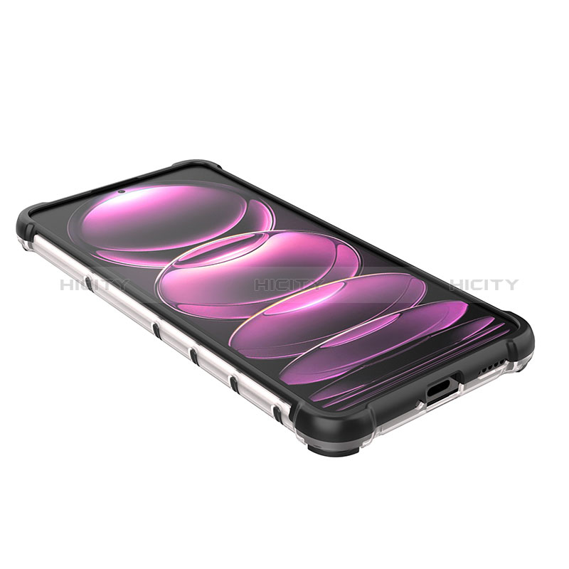 Coque Rebord Contour Silicone et Vitre Transparente Housse Etui 360 Degres AM2 pour Xiaomi Redmi Note 12 Pro 5G Plus