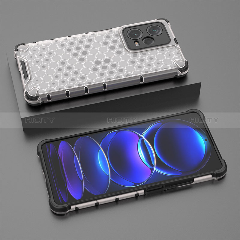 Coque Rebord Contour Silicone et Vitre Transparente Housse Etui 360 Degres AM2 pour Xiaomi Redmi Note 12 Pro+ Plus 5G Plus