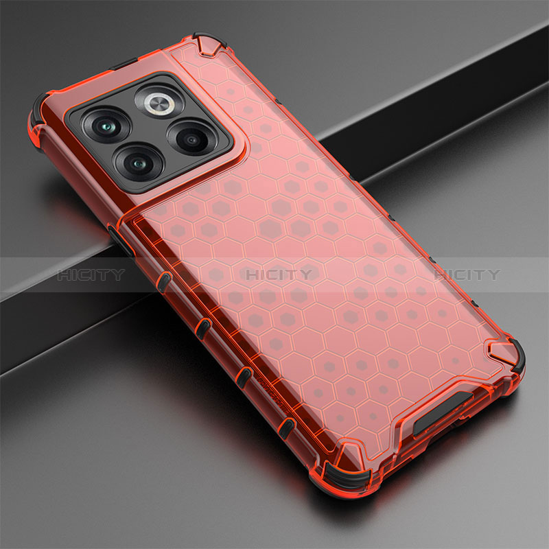 Coque Rebord Contour Silicone et Vitre Transparente Housse Etui 360 Degres AM3 pour OnePlus 10T 5G Plus