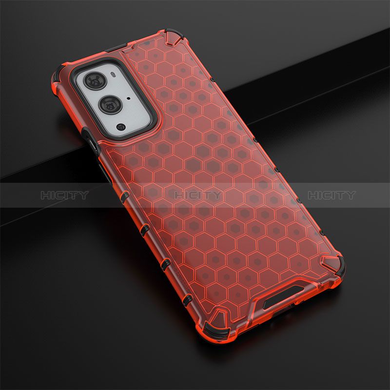 Coque Rebord Contour Silicone et Vitre Transparente Housse Etui 360 Degres AM3 pour OnePlus 9 Pro 5G Plus