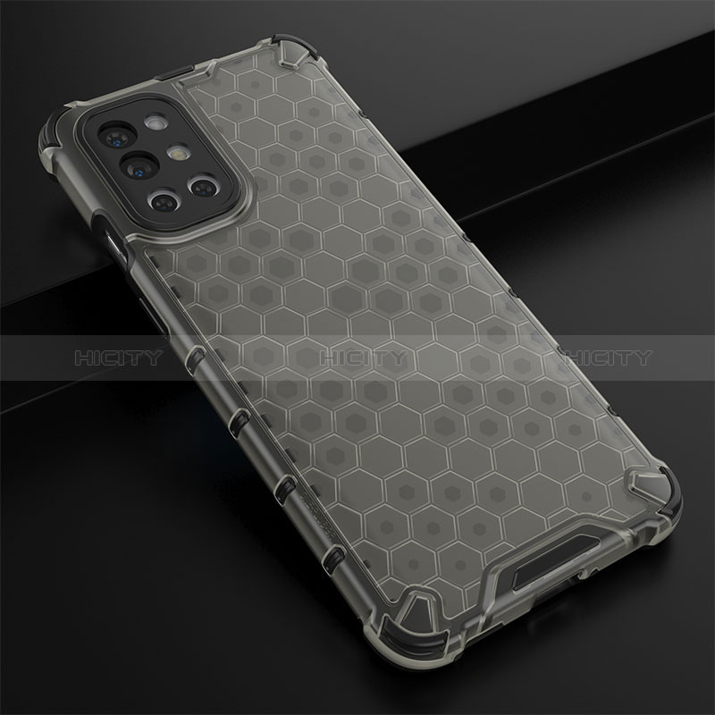 Coque Rebord Contour Silicone et Vitre Transparente Housse Etui 360 Degres AM3 pour OnePlus 9R 5G Noir Plus