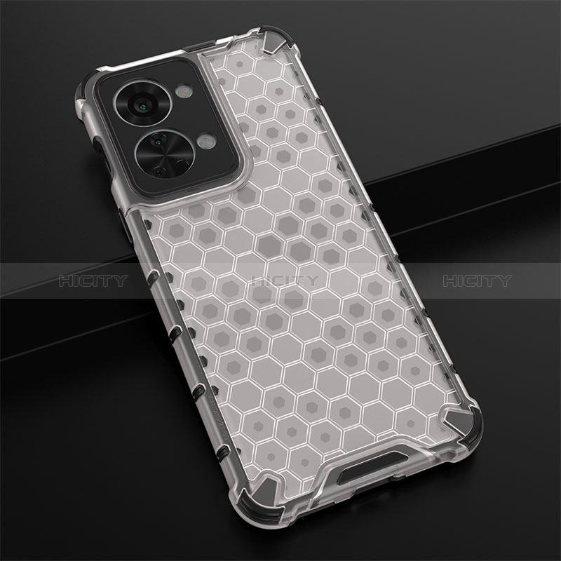 Coque Rebord Contour Silicone et Vitre Transparente Housse Etui 360 Degres AM3 pour OnePlus Nord 2T 5G Plus