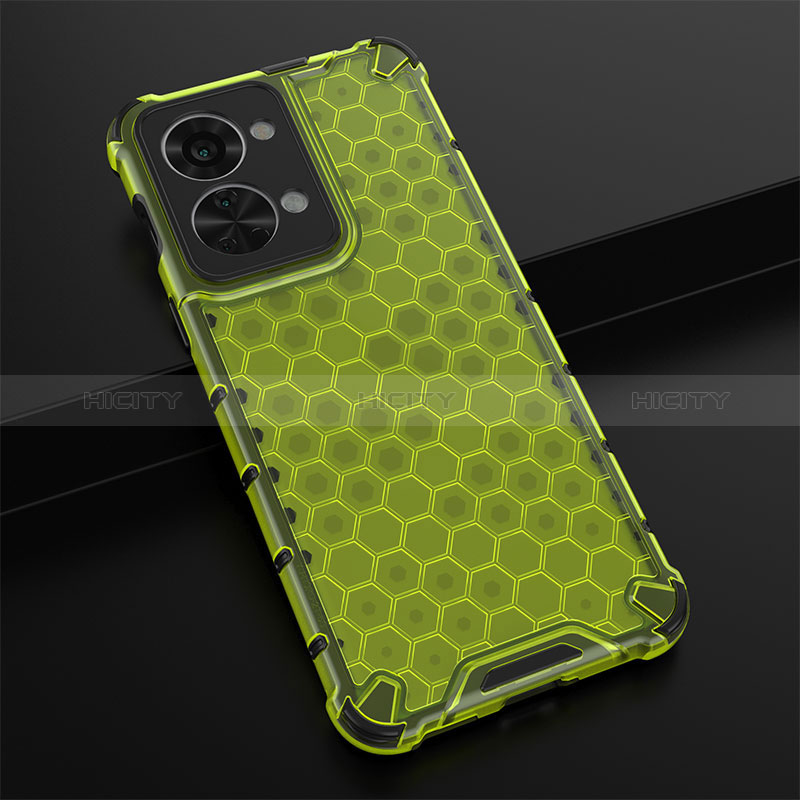 Coque Rebord Contour Silicone et Vitre Transparente Housse Etui 360 Degres AM3 pour OnePlus Nord 2T 5G Plus