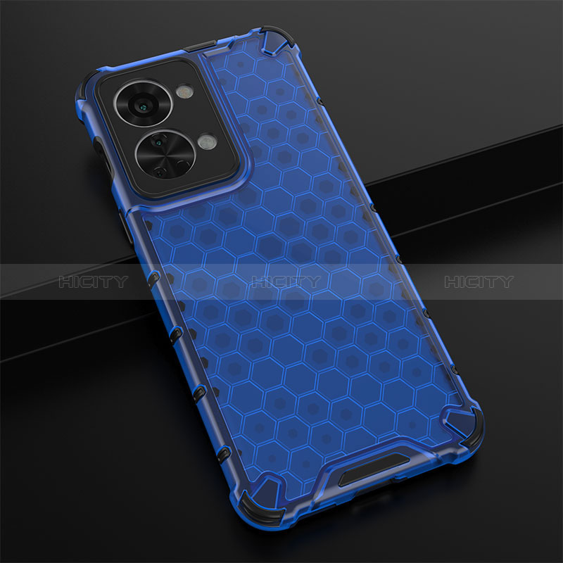 Coque Rebord Contour Silicone et Vitre Transparente Housse Etui 360 Degres AM3 pour OnePlus Nord 2T 5G Plus