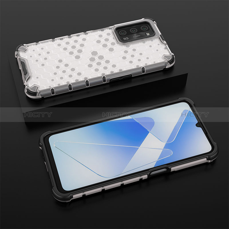 Coque Rebord Contour Silicone et Vitre Transparente Housse Etui 360 Degres AM3 pour Oppo A56 5G Plus