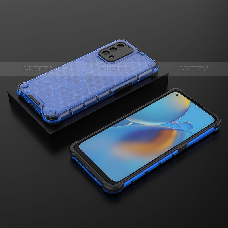 Coque Rebord Contour Silicone et Vitre Transparente Housse Etui 360 Degres AM3 pour Oppo A74 4G Plus