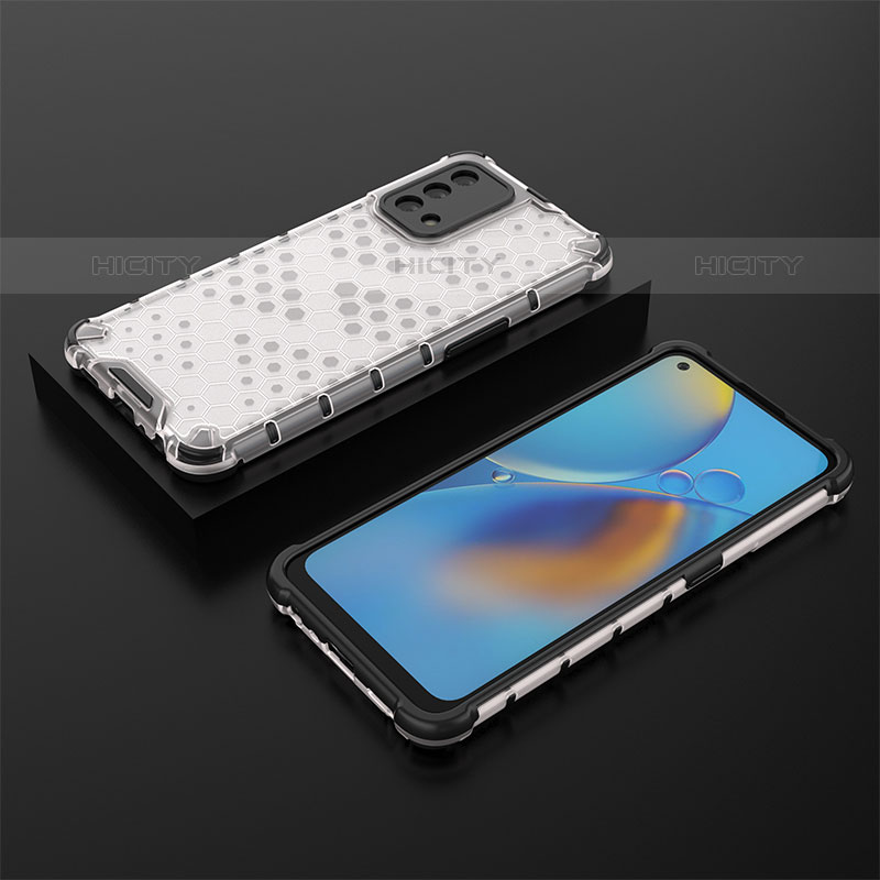 Coque Rebord Contour Silicone et Vitre Transparente Housse Etui 360 Degres AM3 pour Oppo A74 4G Plus