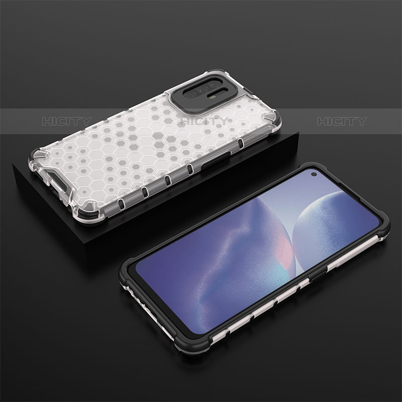 Coque Rebord Contour Silicone et Vitre Transparente Housse Etui 360 Degres AM3 pour Oppo A95 5G Plus