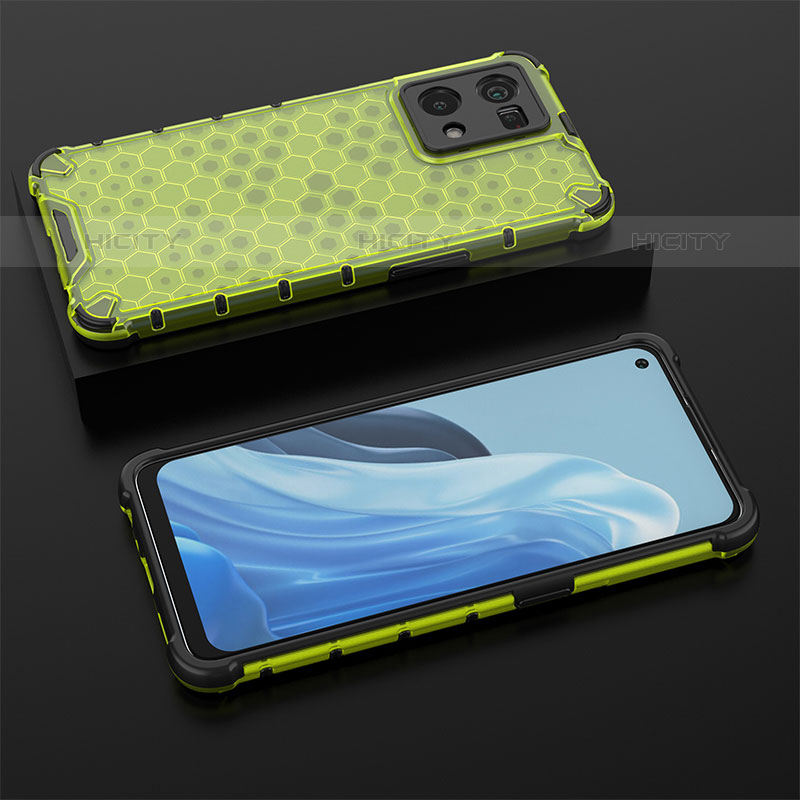 Coque Rebord Contour Silicone et Vitre Transparente Housse Etui 360 Degres AM3 pour Oppo F21 Pro 4G Plus