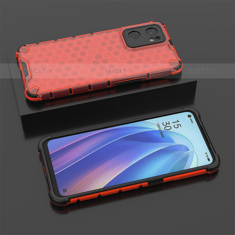 Coque Rebord Contour Silicone et Vitre Transparente Housse Etui 360 Degres AM3 pour Oppo Reno7 SE 5G Plus