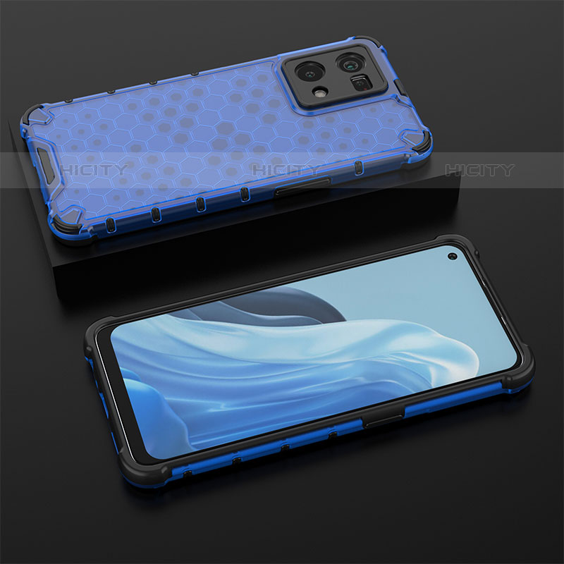 Coque Rebord Contour Silicone et Vitre Transparente Housse Etui 360 Degres AM3 pour Oppo Reno8 4G Plus