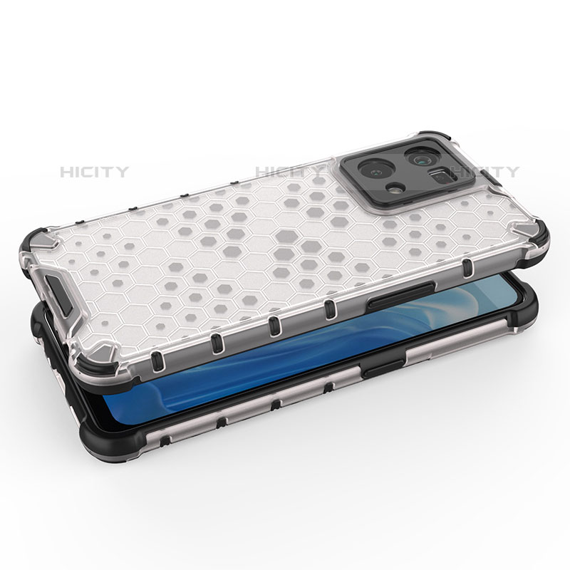 Coque Rebord Contour Silicone et Vitre Transparente Housse Etui 360 Degres AM3 pour Oppo Reno8 4G Plus