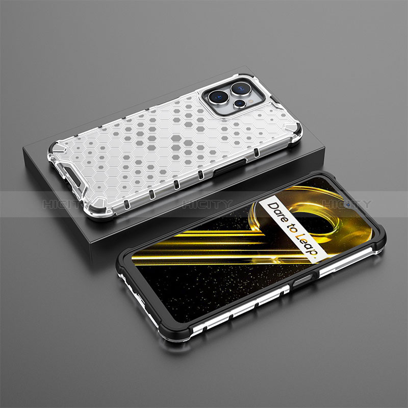 Coque Rebord Contour Silicone et Vitre Transparente Housse Etui 360 Degres AM3 pour Realme 10 5G Blanc Plus