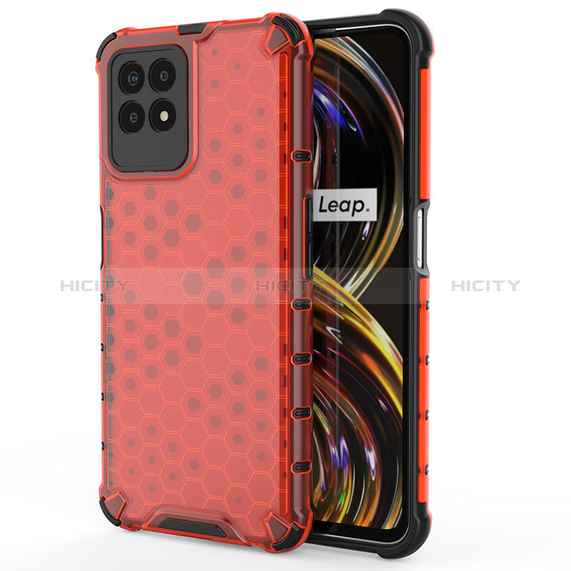 Coque Rebord Contour Silicone et Vitre Transparente Housse Etui 360 Degres AM3 pour Realme 8i Plus