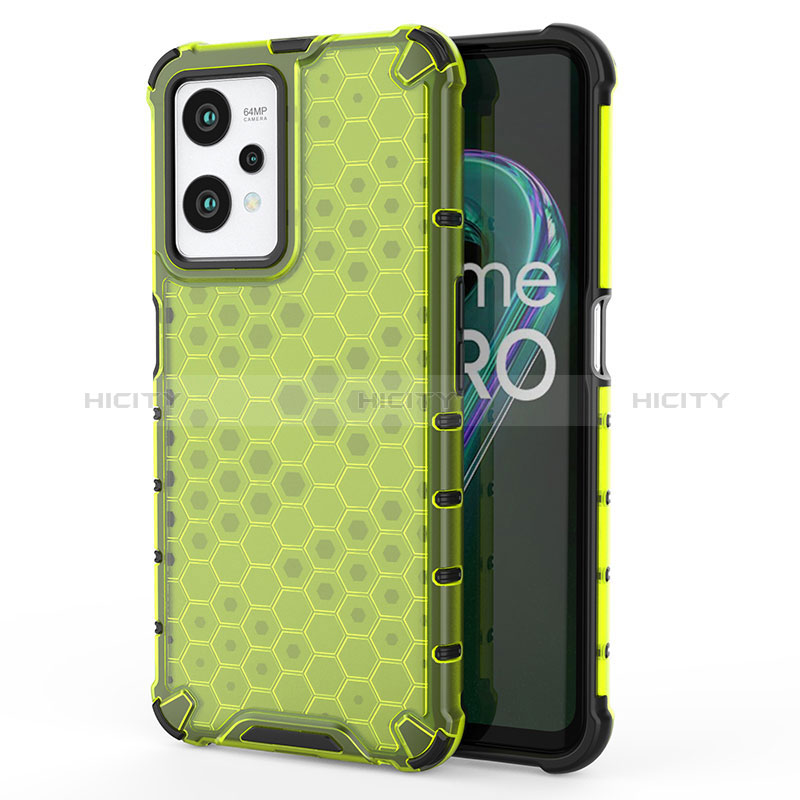 Coque Rebord Contour Silicone et Vitre Transparente Housse Etui 360 Degres AM3 pour Realme 9 5G Plus