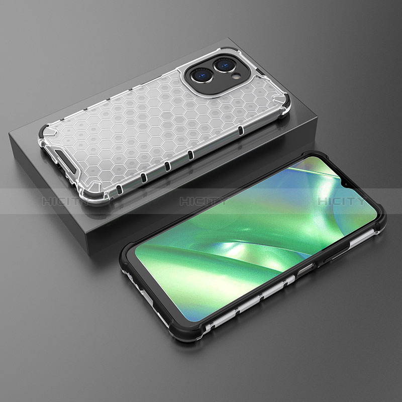 Coque Rebord Contour Silicone et Vitre Transparente Housse Etui 360 Degres AM3 pour Realme C33 (2023) Plus