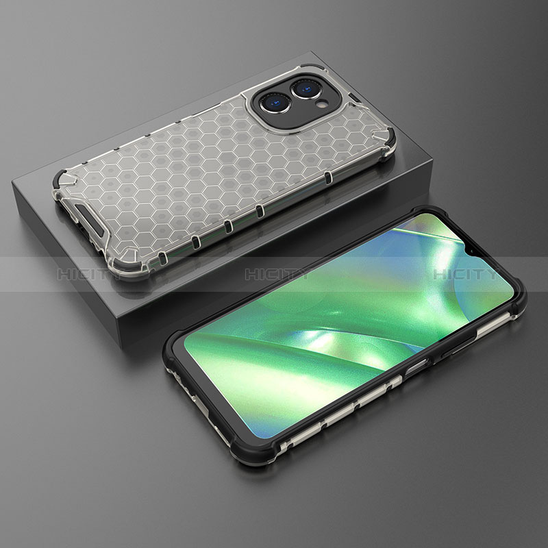 Coque Rebord Contour Silicone et Vitre Transparente Housse Etui 360 Degres AM3 pour Realme C33 Plus